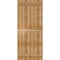 Ekena Millwork Joined Board-n-Batten Shutters, Rough Sawn Western Red Cedar, 32 1/4W x 77H, PR RBJ06S32X077RWR - alternate 3